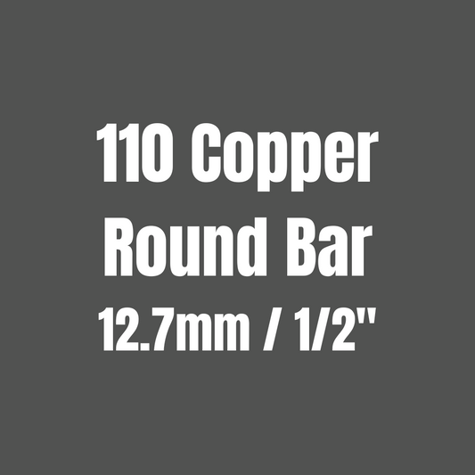 Copper 110 Round Bar 12.7mm