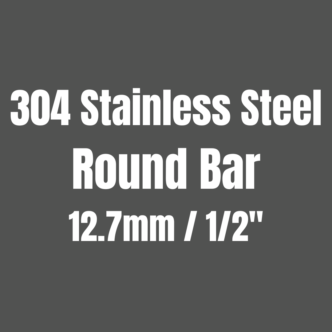 Stainless Steel 304 Round Bar 12.7mm