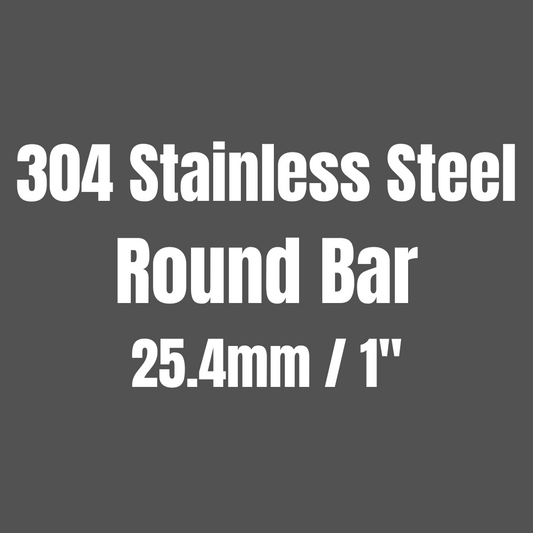 Stainless Steel 304 Round Bar 25.4mm