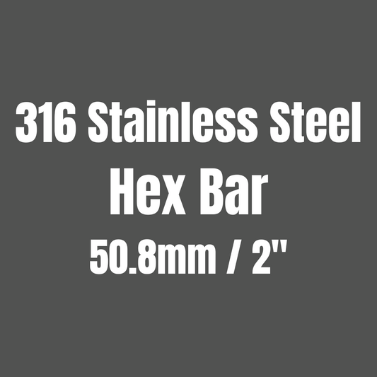 Stainless Steel 316 Hex Bar 50.8mm