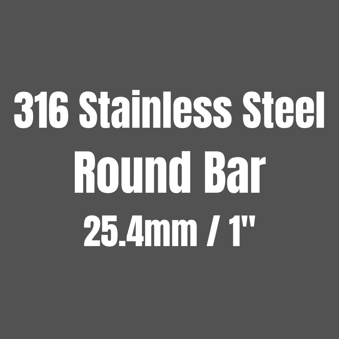 Stainless Steel 316 Round Bar 25.4mm