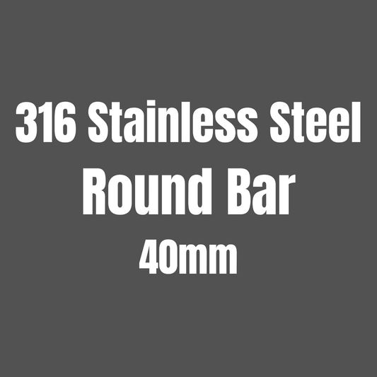 Stainless Steel 316 Round Bar 40mm