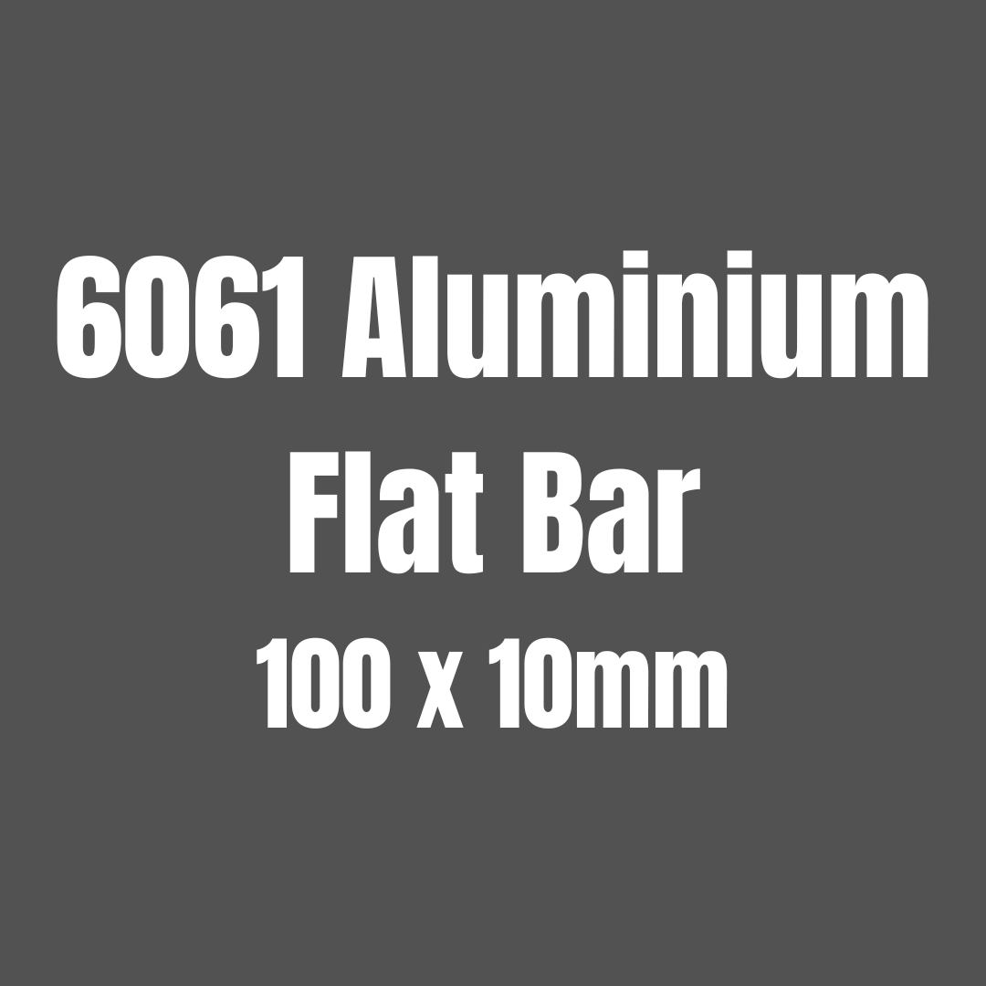 Aluminium 6061 Flat Bar 100x10mm