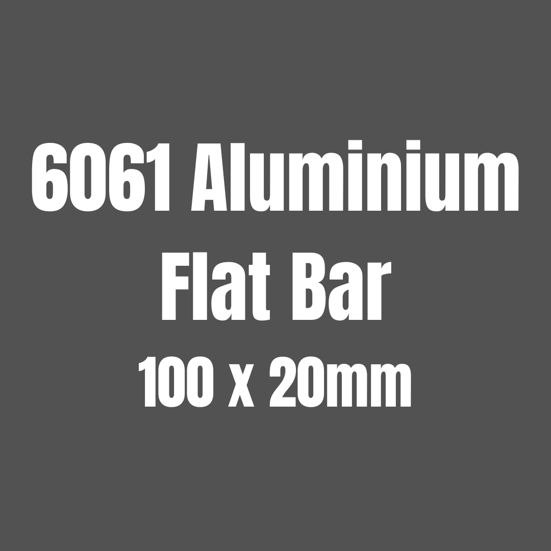 Aluminium 6061 Flat Bar 100x20mm