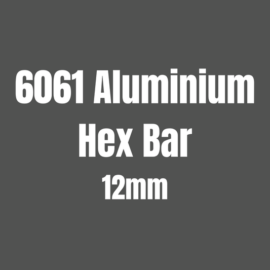 Aluminium Hex Bar 12mm