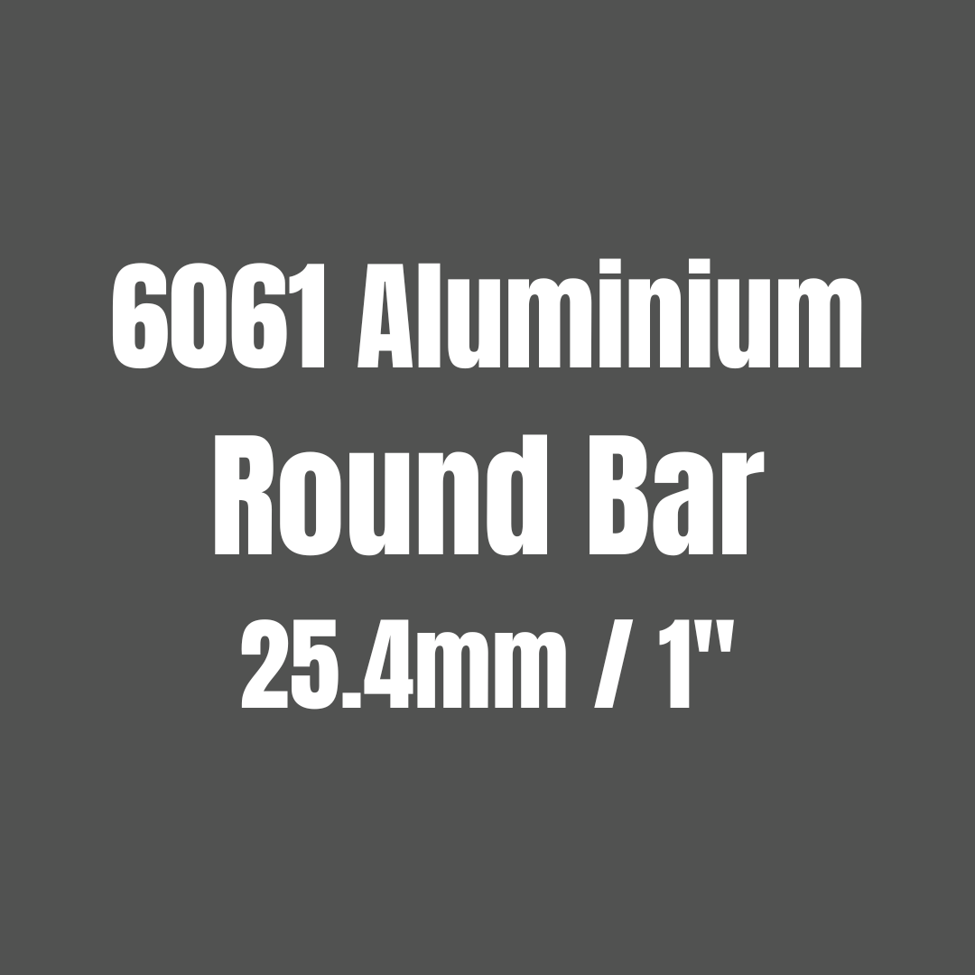 Aluminium 6061 Round Bar 25.4mm