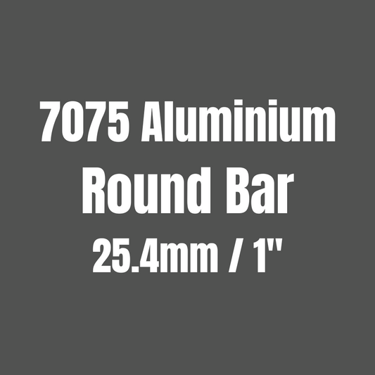 Aluminium 7075 Round Bar 25.4mm