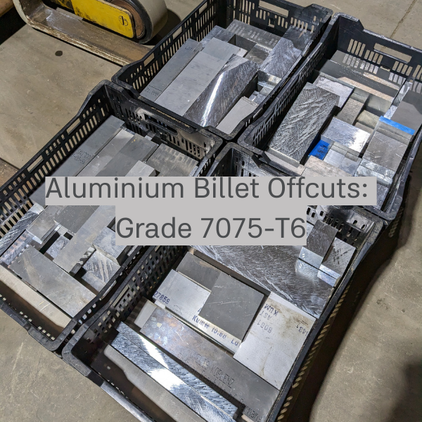 Aluminium Billet Grade 7075-T6 | 133 x 65 x 51mm