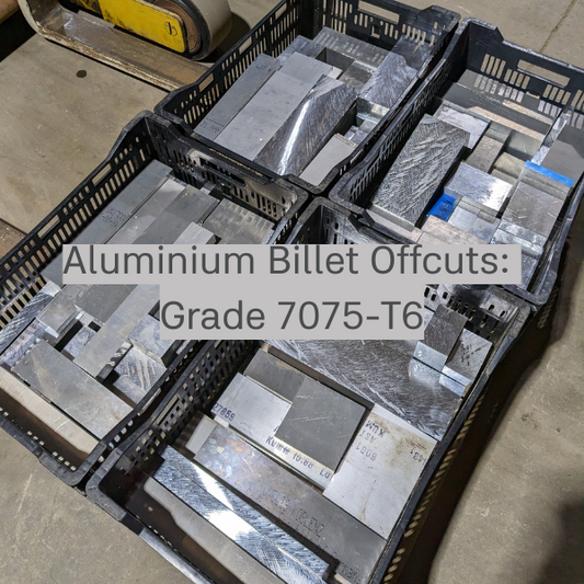 Aluminium Billet Grade 7075-T6 | 133 x 65 x 51mm