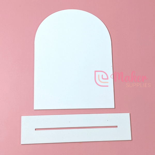 Arch Sign & Stand | 300 x 200mm