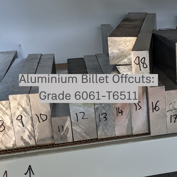 Aluminium Billet Grade 6061-T6511 | 256 x 68 x 64mm