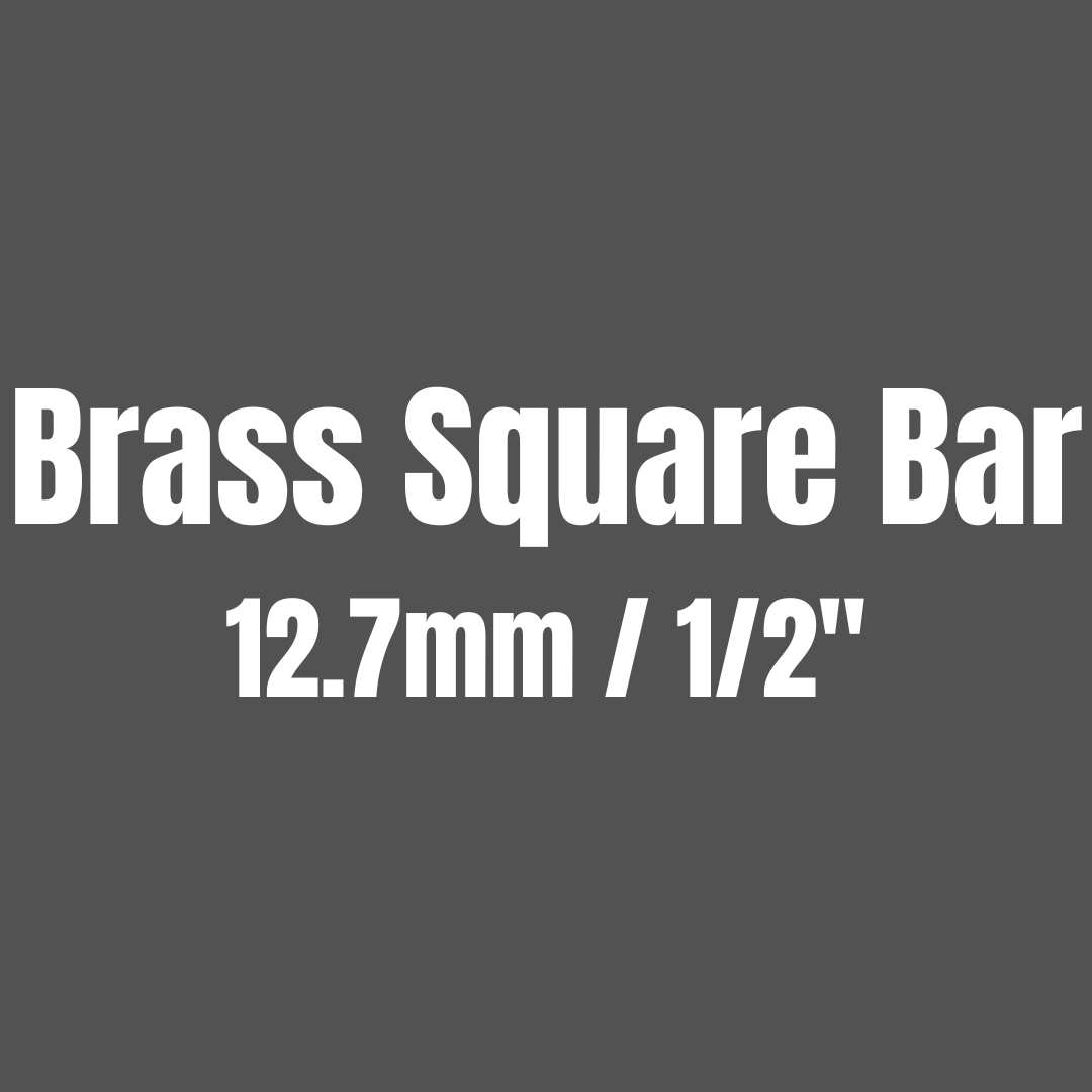 Brass 385 Square Bar 12.7mm