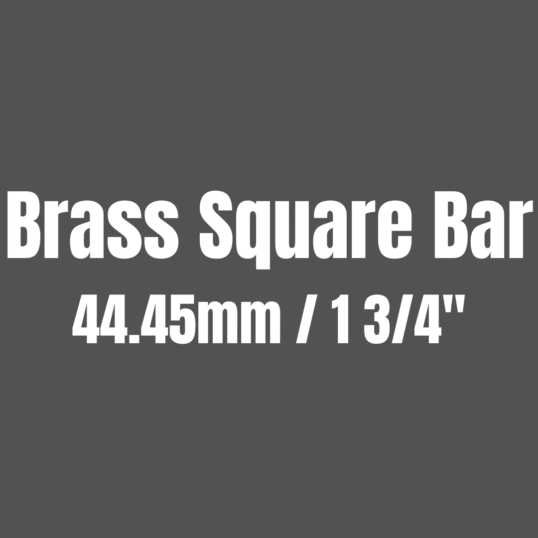 Brass 385 Square Bar 44.45mm