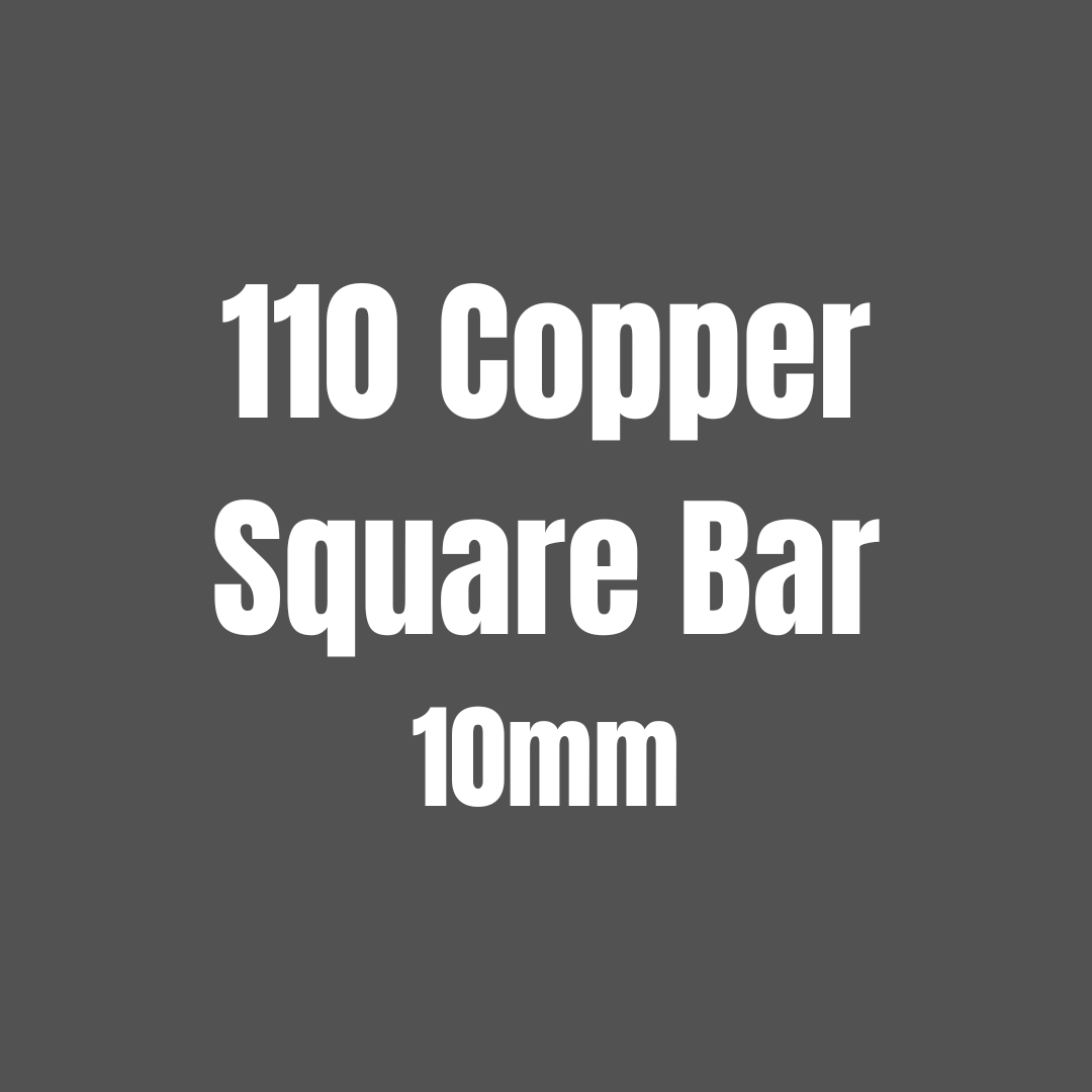 Copper 110 Square Bar – Maker Supplies