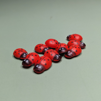 Mini Ladybug Terrarium Decoration (Set of 10)