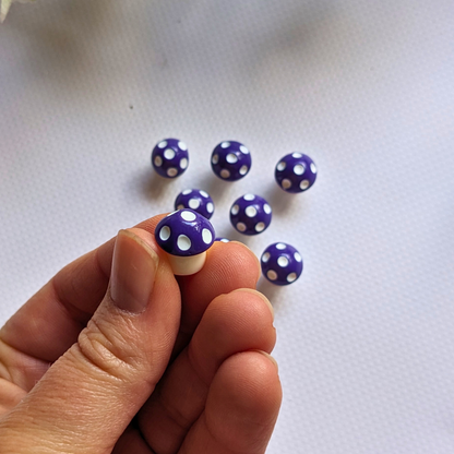 Mini Resin Mushroom Terrarium Decorations