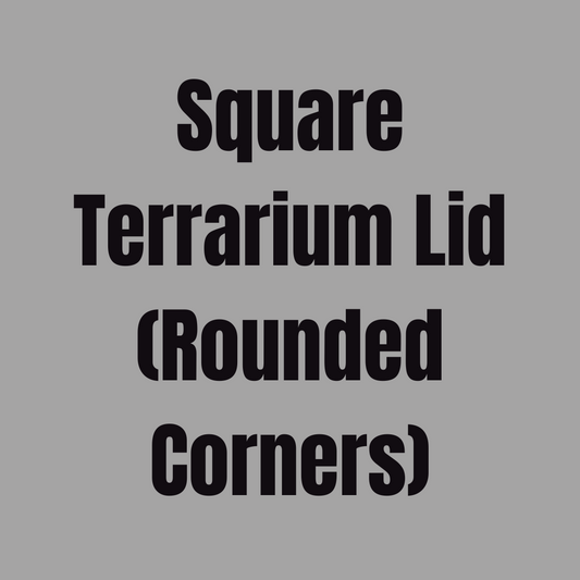 Terrarium Lid | Square (Rounded Corners)