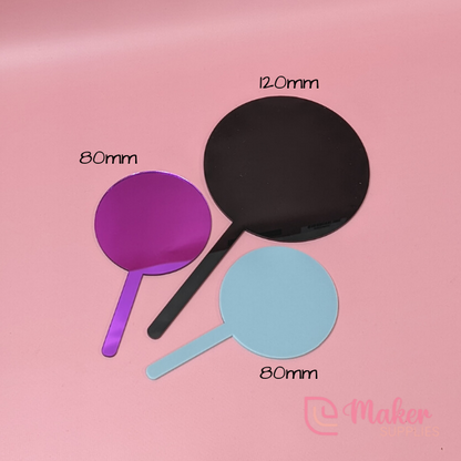 120mm Circle Cake Topper | Pastels & Solids