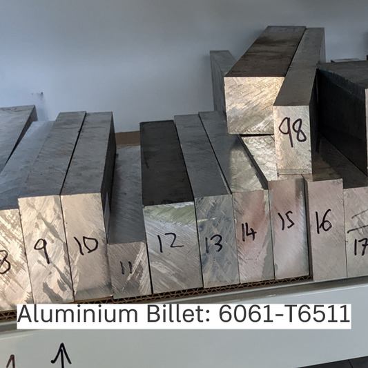 Aluminium Billet Grade 6061-T6511 | 125 x 80 x 70mm