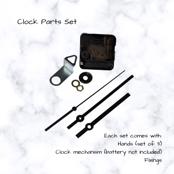 Clock hands and mechanism sale