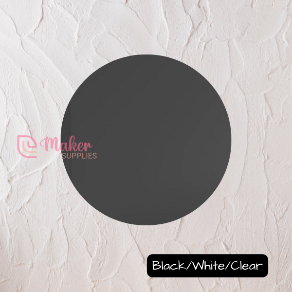 Circle | Black/White/Clear